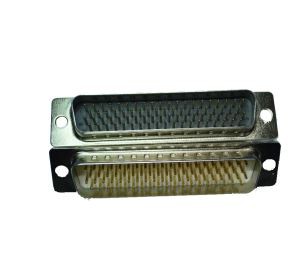 D-SUB PCB vyriškis keturios eilės 78 kaiščių tiesus